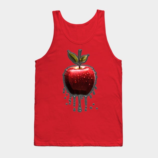 RED APPLE Tank Top by HTA DESIGNS